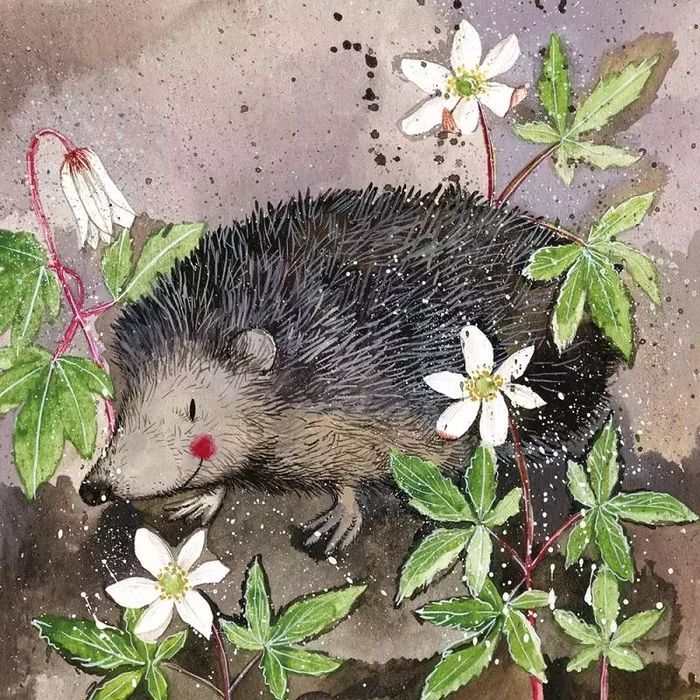 Podkładka pod kubek C121 Jeż Prickly. Nowy Produkt