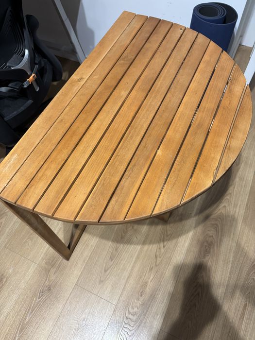 Stolik ogrodowy z krzesełami