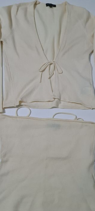 Casaco e Top. Massimo Dutti. Novo. 
Completamente Novo. 
Tamanho M