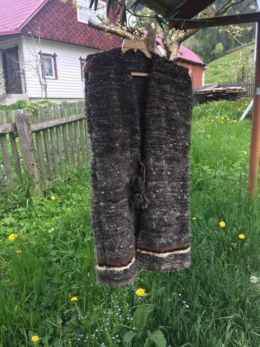 Гуня з овечої шерсті.Ручна робота.