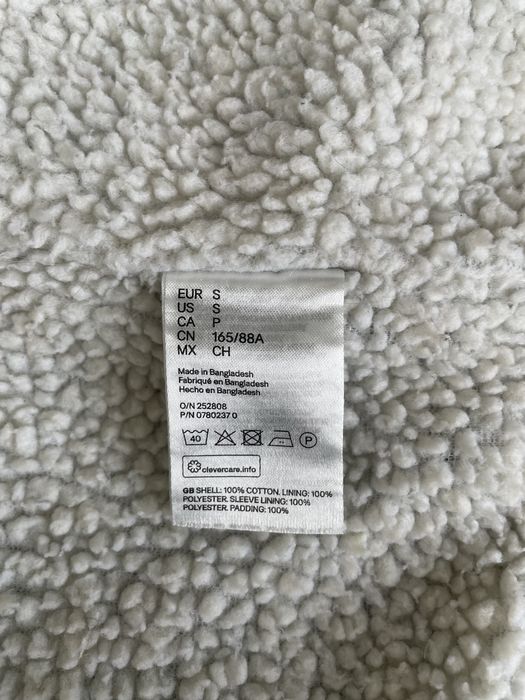 Джинсова куртка H&M утеплена