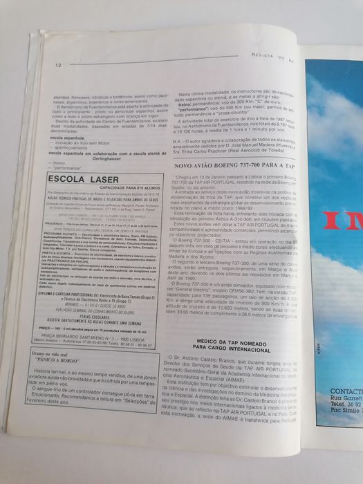 Revista do Ar n° 555, edição Jan/Fev/Março de 1989