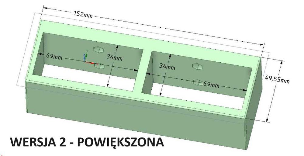 Akcesoria Qbrick uchwyt na poziomnice Wersja 2 powiększona