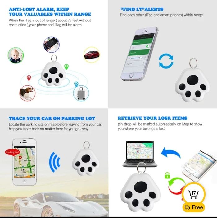 GPS трекер для домашних животных "Лапа"