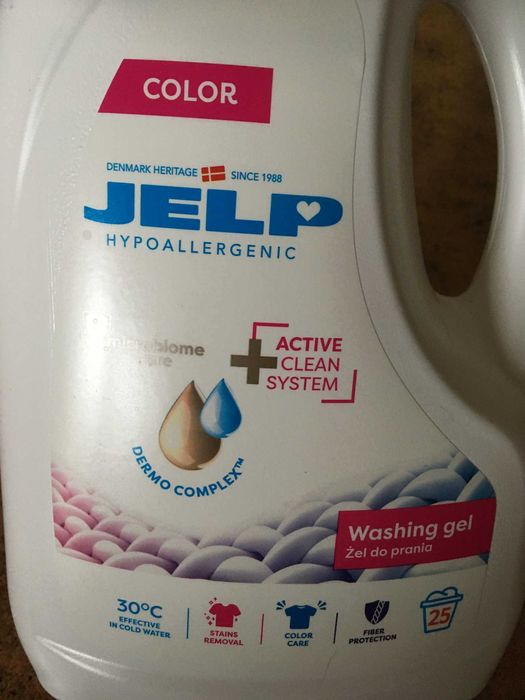 JELP płyn do prania kolorów