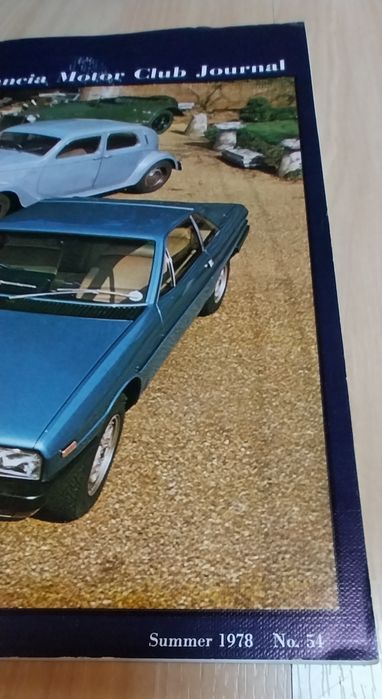 Revista antiga Lancia Motor Club Journal