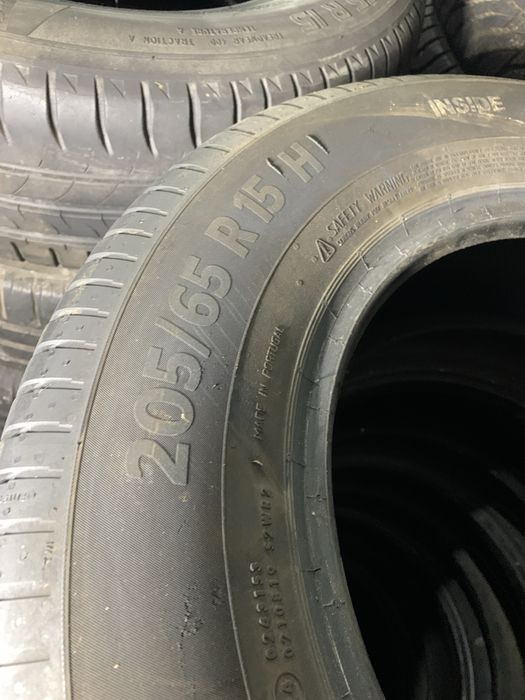 шины б/у лето 205/65 15 Continental Ultra contact