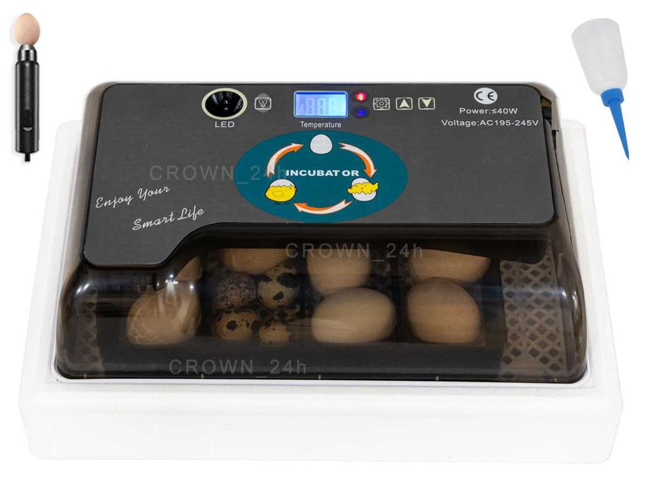INKUBATOR AUTOMAT do 12 jaj klujnik dla Indyków Kaczek Bażantów Kur
