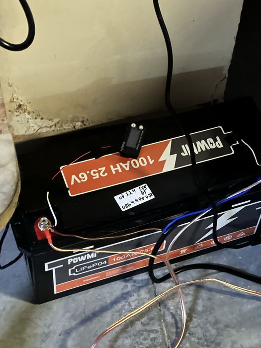 Lifepo4 PowMr 2.5квт + зарядка. Додаткова батарея Bluetti Ecoflow та і