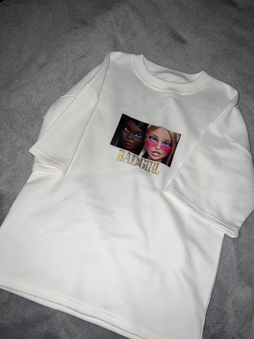 Футболка с двунитки барби