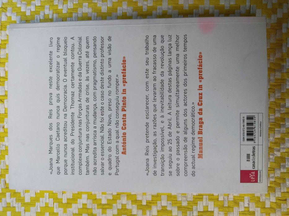A TRANSIÇÃO IMPOSSÍVEL
A ruptura de F. Sá Carneiro com Marcelo Caetano