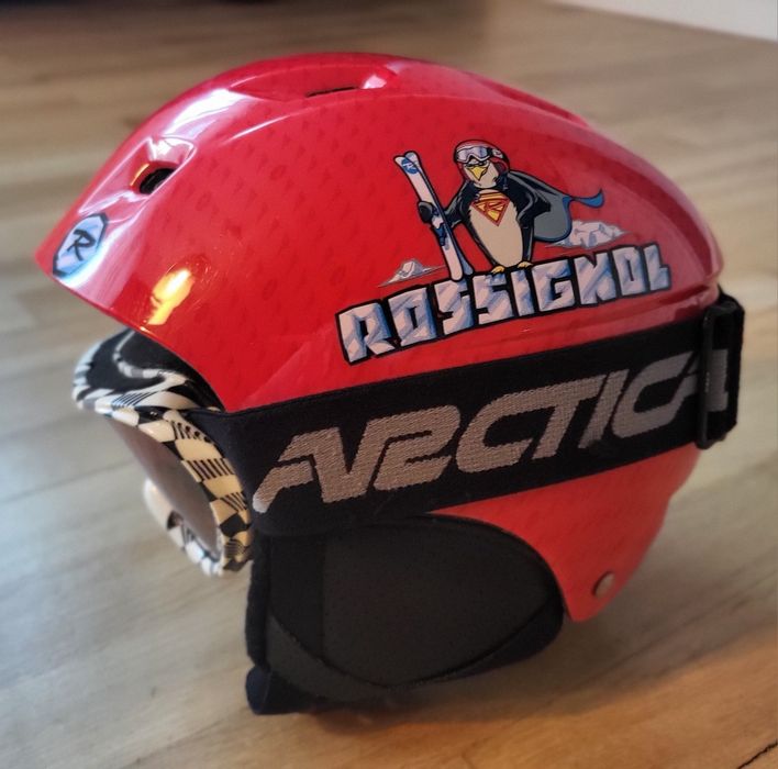 Kask Rossignol Junior dziecięcy z goglami dla dziecka XS 52-54