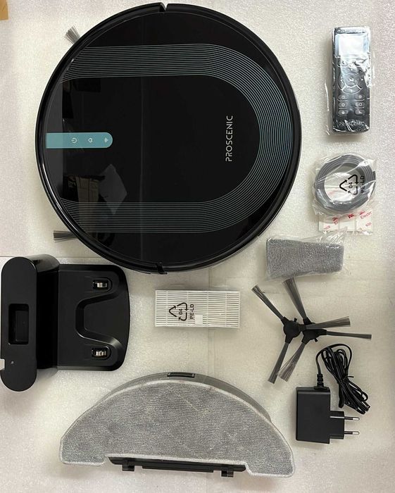 Robot Sprzątający Mopujący Proscenic 850T WiFi 3000Pa MOCNY