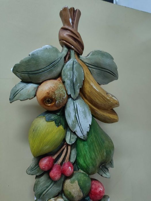 Decoração Parede cozinha peça de cerâmica