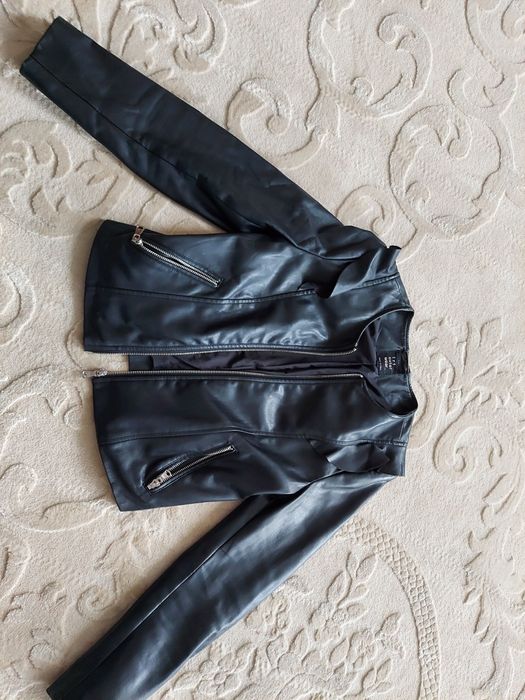 Zara куртка шкіряна жіноча