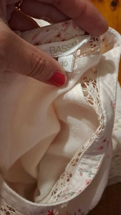 Vestido florido 10 anos Bass 10