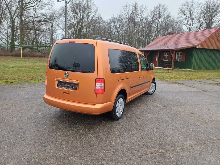 Volkswagen Caddy Max 2.0 B CNG Klimatronic Czujniki parkowania 7 osób