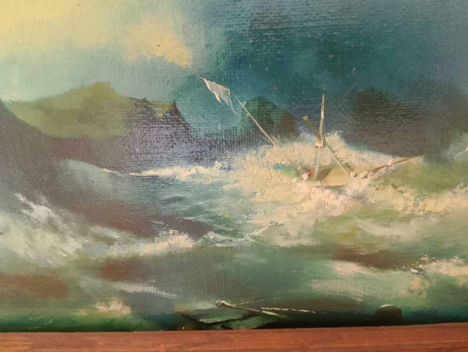 Obraz olejny marynistyka