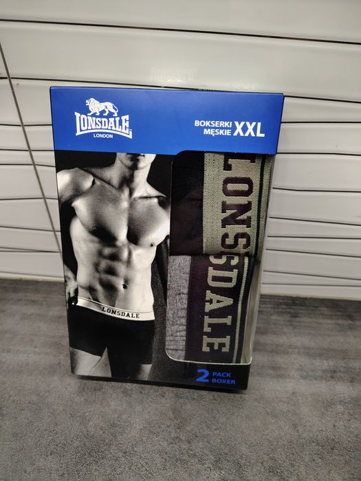 Lonsdale Bokserki 2 pack XXL
