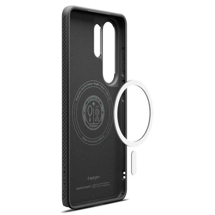Чехол Spigen Liquid Air MagFit для Samsung Galaxy S26 Ultra Matte Black