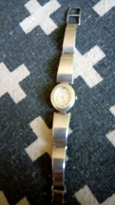 Zegarek srebrny, bransoletka