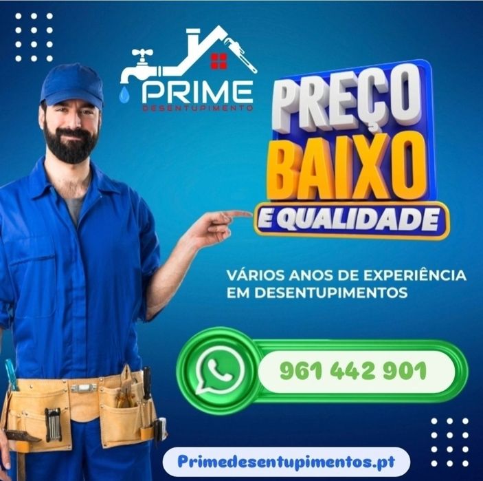 Canalizações e desentupimentos 24 horas