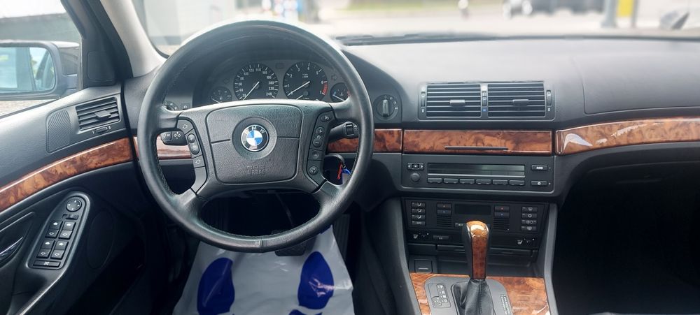 Unikat * Piękna BMW 5 * 2.5 Benzyna * Sedan * Czarna * Automat