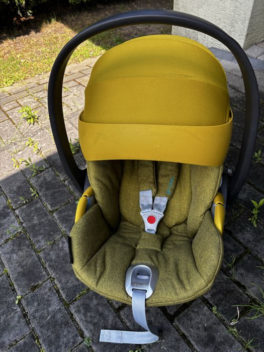 Cybex Cloud Z I-Size Yellow Mustard fotelik łupina dla dziecka nowordka 0-13kg