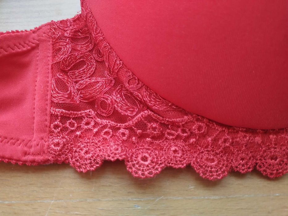 Czerwony biustonosz Kris Line 65 F