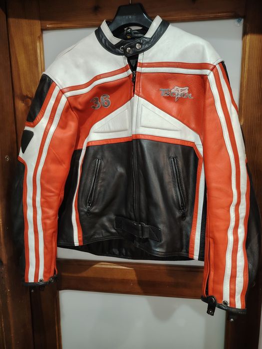 Kurtka motocyklowa skórzana