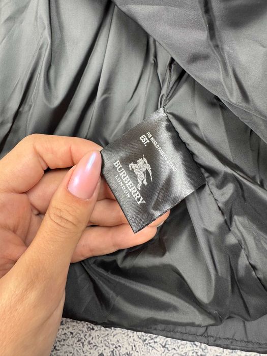 ‼️ В УКРАЇНІ! ‼️ Пуховик Burberry London барбери зимний | S M L XL