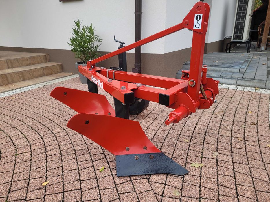 Lemiesz#okładnica# Pług dwu skibowy do MINI traktorka Iseki MItsubishi