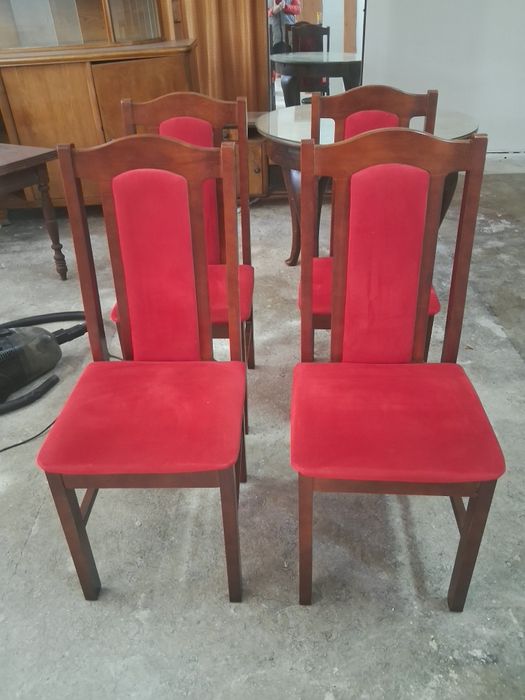 Masywne krzesla stan dobry