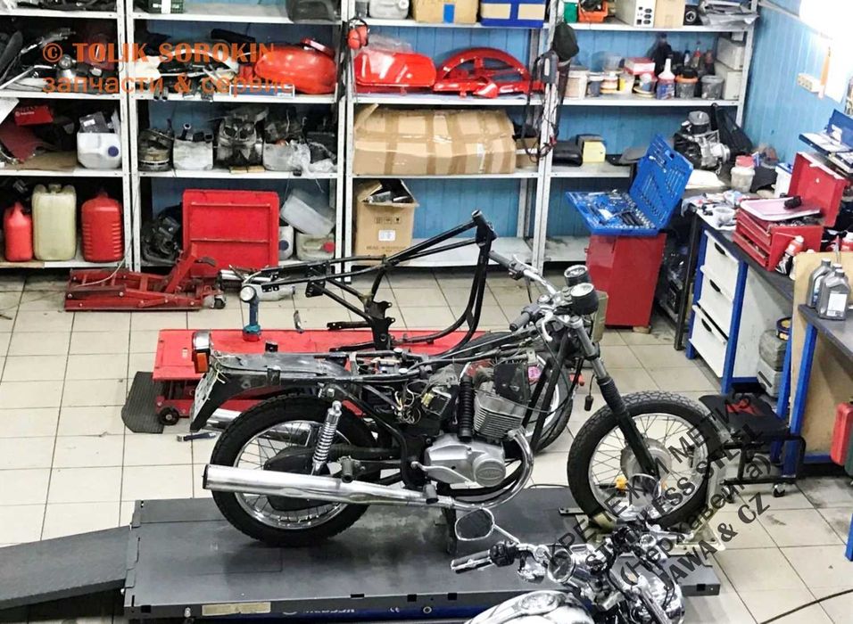 СЕРВИС ЯВА/JAWA,CZ/ЧЕЗЕТ Ремонт - Реставрация,Перепрессовка - Расточка