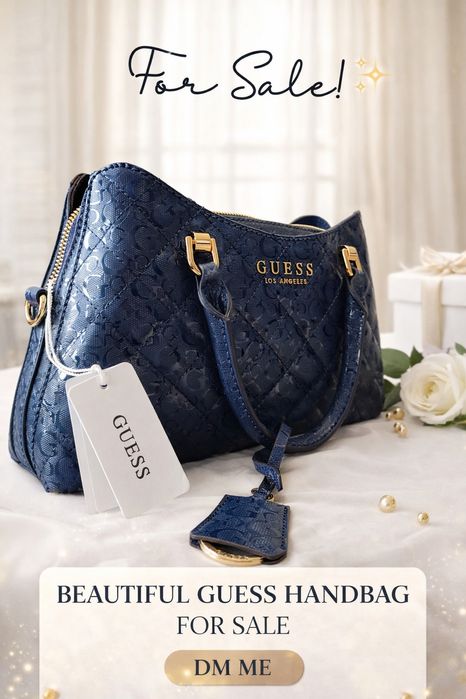 Torebka GUESS  szafirowa