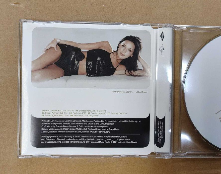 Alsou - Before You Love Me płyta CD Nowa