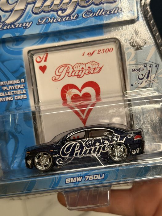 Maisto Playerz Luxury Premium 1:64 BMW 760Li E65 E66 limit 2500szt  1:64 jak Hot Wheels