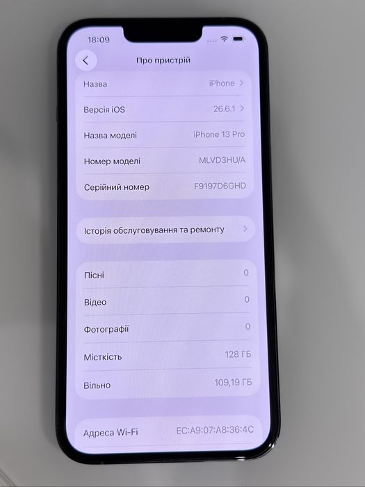 Продаю Iphone 13Pro 128GB.