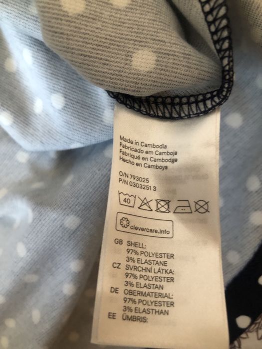 Sukienka w kropki retro H&M