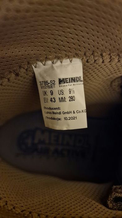 Meindl Desert Defence 43 Sand buty taktyczne Gore-Tex wojsko pustynne