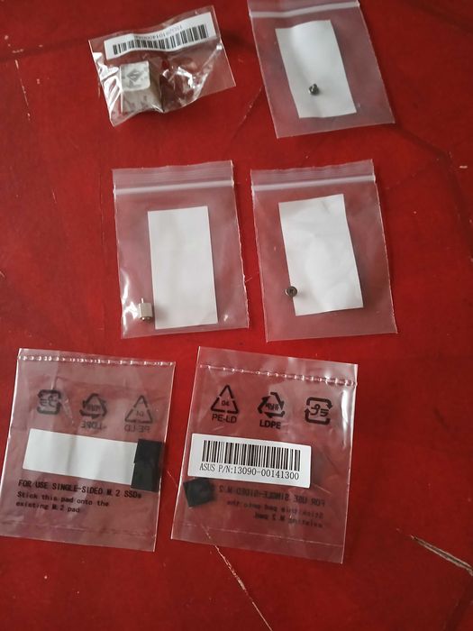 Sterowniki, termopady, śrubki do płyty TUF Gaming Z590 Plus Series