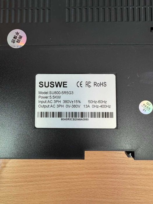 Частотник 380В 4.0/5.5/7.5 кВт SUSWE та LCGK для двигуна VFD| 3Ф→3Ф | В наявності