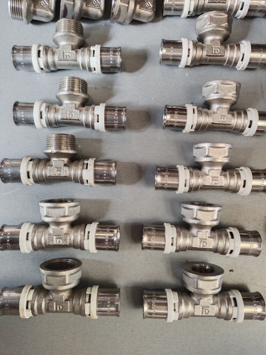 Переходник муфта угол тройник пресс фитинг