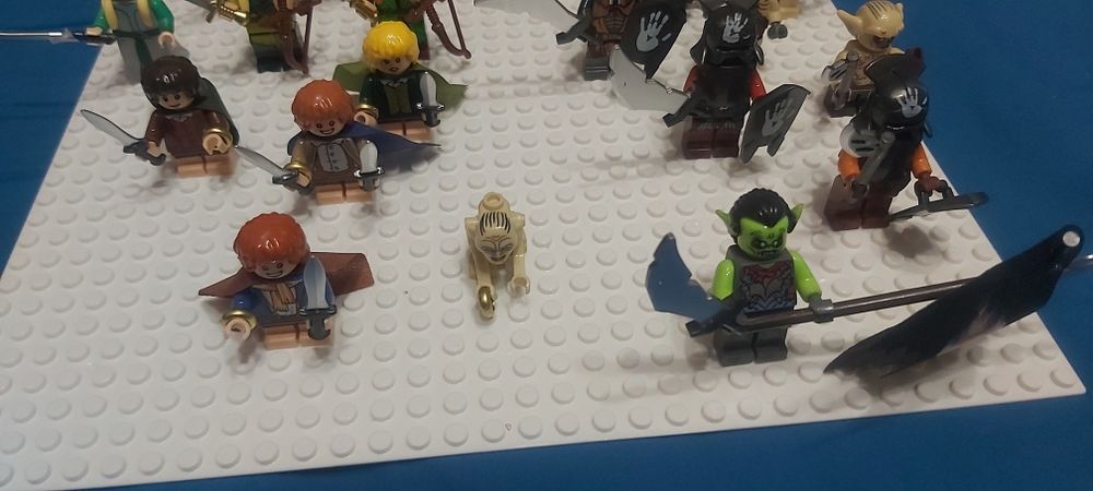 Klocki figurki władca pierścieni lotr