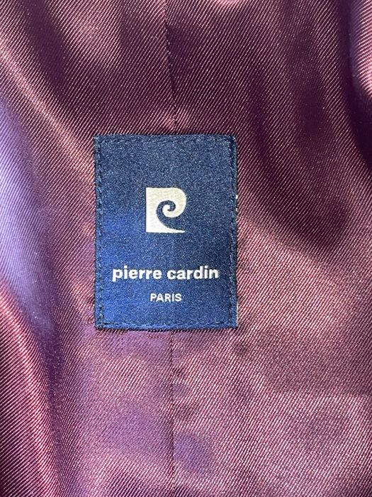 Пальто з вовни мериносів Pierre Cardin у бежевому кольорі