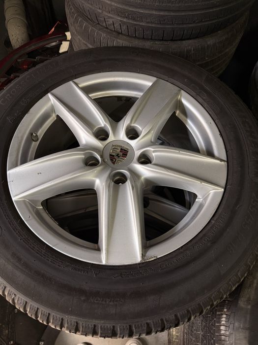 Оригінальні диски R18 Porsche ET57 8J 5x130 Porsche Cayenne Volkswagen Touareg Q7