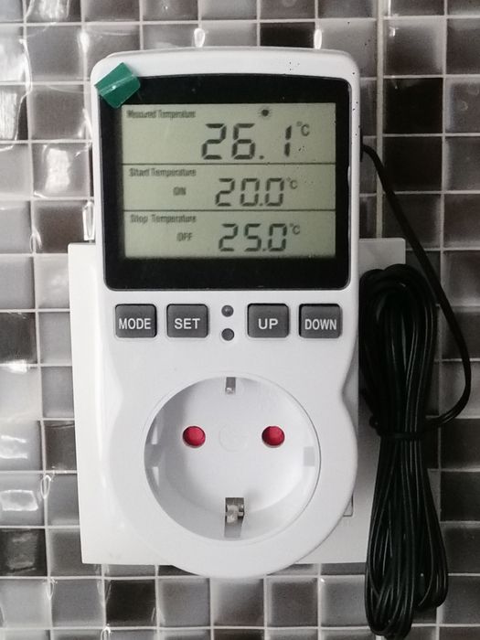 Tomada com Controlo de Temperatura