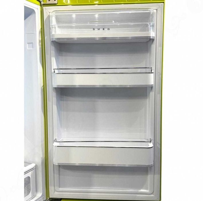 Холодильник SMEG / СМЕГ FAB32RLI5, ретро, 2-кам. лайм