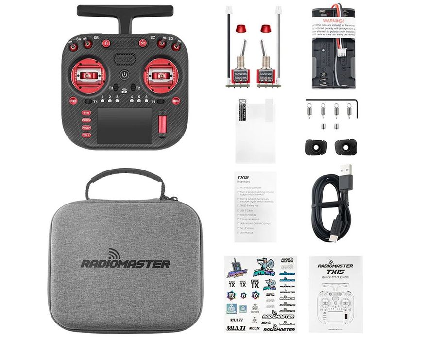Пульт Radiomaster TX15 MAX та інші