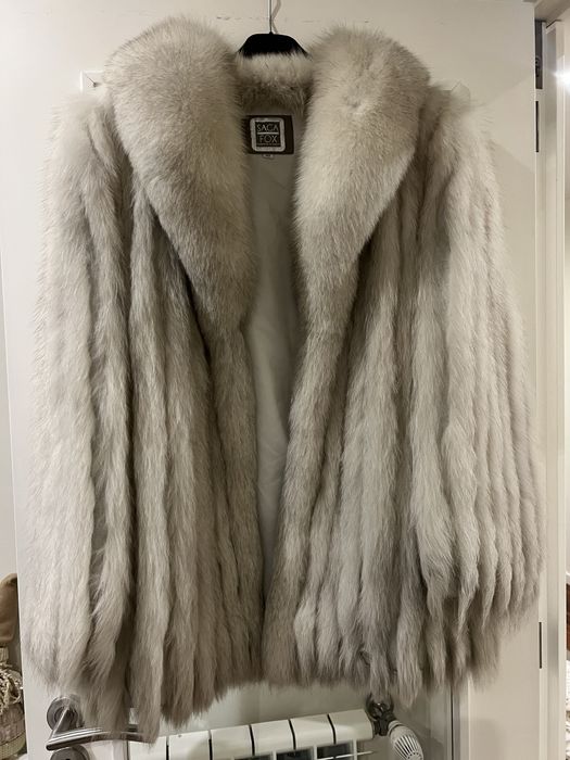 Casaco pelo raposa tamanho 42